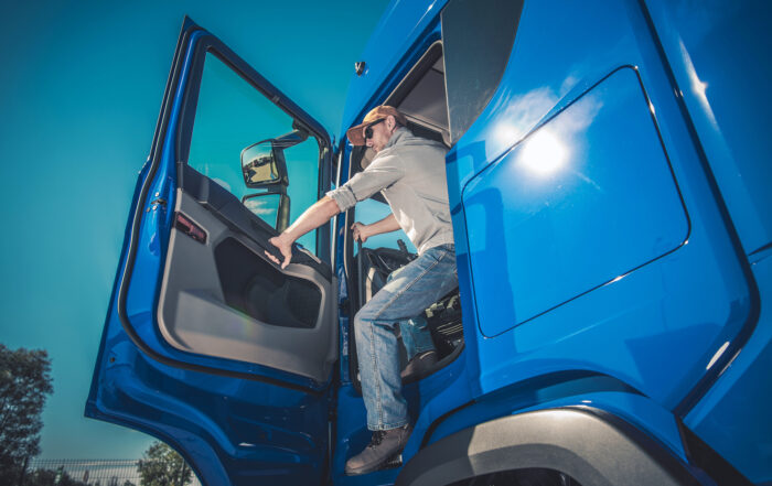 Transportation Industry – Slip-and-Fall Risks for Long-Haul Truck Drivers