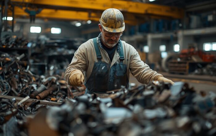 Lacerations and Puncture Wounds in Metal Sorting