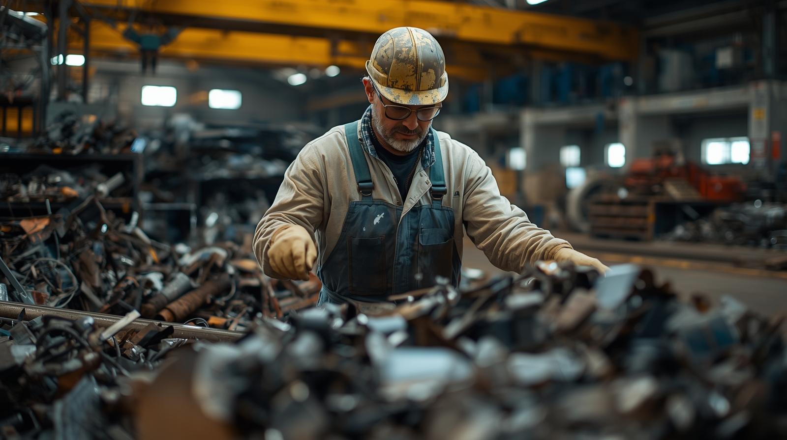 Lacerations and Puncture Wounds in Metal Sorting