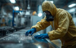 Chemical Burns in Industrial Cleaning Operations