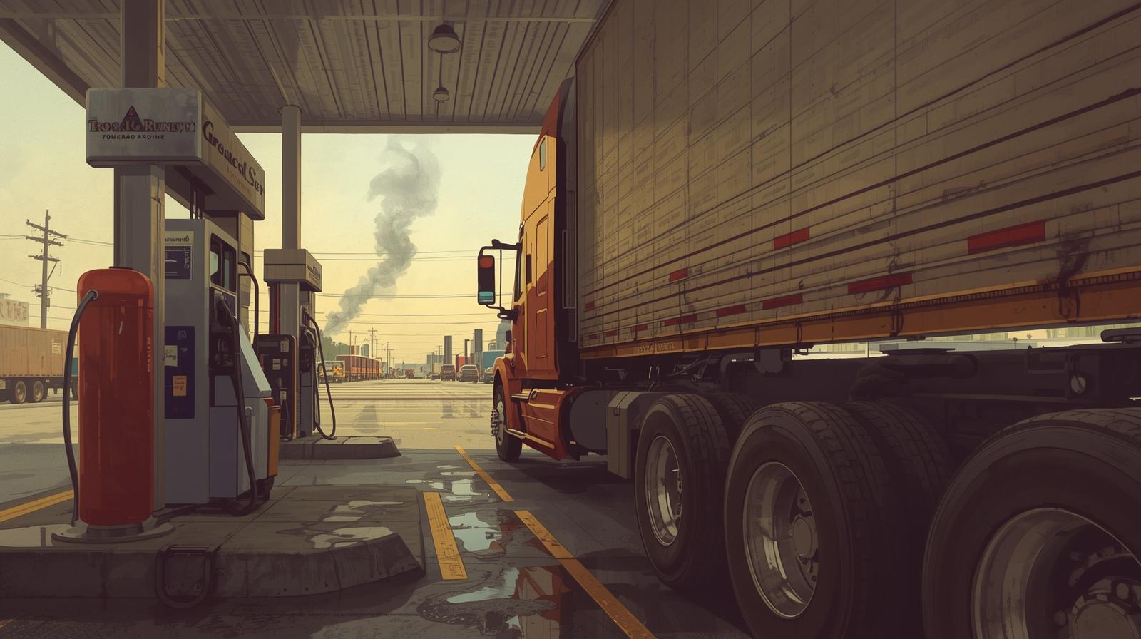 Fuel Exposure and Inhalation Risks at Truck Stops